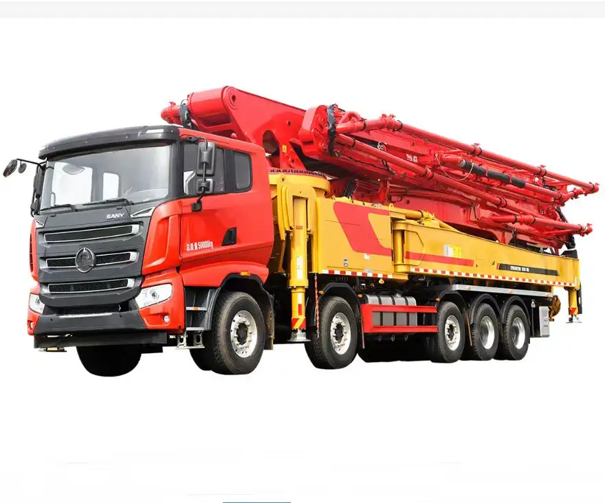 Truck-Mounted Concrete Pump Machine SYM5300THBFS 430C-10 Vertical Reach 43m