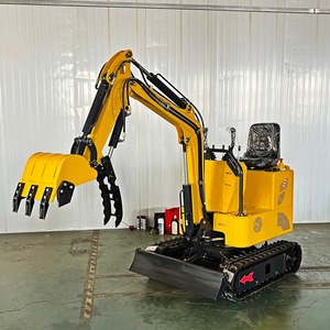 Mini máy xúc backhoe máy 1.5 tấn Mini Xe ủi đất máy xúc thủy lực bánh xích Digger - Product Image 3