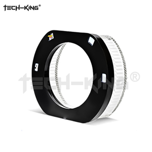 Tech-kral 2.5 "RGBW 12V renkli ön ışık Led melek gözler halo yüzükler farlar projektör Lens için kapak örtü süslemeleri - Product Image 4