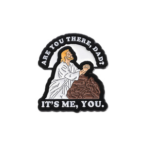 Creative Phrase <strong>God</strong> Is Not Dead Religious Faith Badge Funny Jesus Pins
