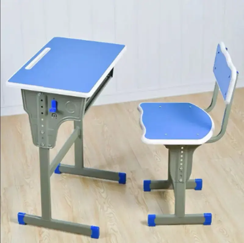 גובה מודרני מתכווננת תלמיד כיתה רהיטים ילדים שולחן כיסא בית ספר שולחן וכסא