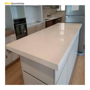 מפעל ישיר כהה כחול בית פיברגלס משטחי דיפו טרצו מלאכותי אבן מטבח משטח אבן קוורץ - Product Image 4