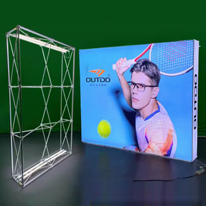<strong>Custom</strong> 10X10ft Led SEG Fabric Backdrop <strong>Display</strong> Stand Pop up Backlit Light <strong>Frame</strong> Backdrop Led Backlit Box Pop up Stand <strong>Frame</strong> - Product Image 1