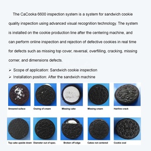 High Precision Optical Sandwich Cookie Inspection Machine High Speed Production Line for Oreo Cookies Shape Sorter <strong>Function</strong> - Product Image 5