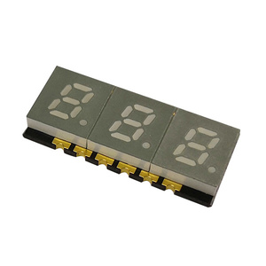 Jstronic 3 цифры семь сегментов SMD 0,2 дюймов 3 цифры 7 сегментов белый цвет smd СВЕТОДИОДНЫЙ дисплей - Product Image 1