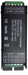 DC12V ~ 24V 25*1CH светодиодный DMX512 декодер DIP переключатель светодиодный Dmx декодер Dmx 512 Rgb светодиодный контроллер 300 Вт - Product Image 6
