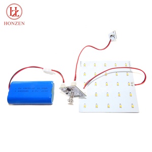New Rechargeable Battery Operated Spring Touch Sensor Switch 2835 <strong>Led</strong> Light Flashing Module for Desk Table Lamp - Product Image 2