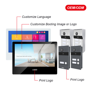 10.1 inch 1080p nhà thông minh Video Doorphone wifi cổng hệ thống intercom màu không thấm nước Máy ảnh hỗ trợ tuya app điều khiển từ xa - Product Image 6