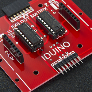 8 X8 74 HC595 SPI-Schnitts telle Dot Matrix Driver Module Board für Arduino