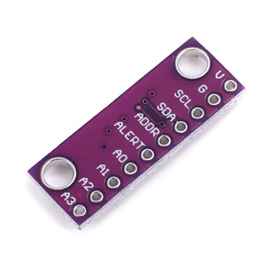 I2C ADS1115 16 Bit <strong>ADC</strong> 4 channel Module with Programmable Gain Amplifier RPi Blue / Purple Board - Product Image 5