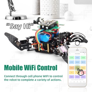 Tscinbuny WiFi Controlled DIY STEM <strong>Robot</strong> Kit New Spider Four-Legged <strong>Robot</strong> car kit for Education and <strong>Arduino</strong> <strong>programming</strong>