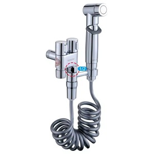 <strong>China</strong> Factory Handheld <strong>Bidet</strong> Toilet Sprayer Bathroom <strong>Bidet</strong> Sprayer Set for Toilet-Adjustable Water Pressure Control - Product Image 2