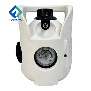 Cilindro regolatore di ossigeno in ottone pieno valvola integrata GCE di alta qualità - Product Image 1