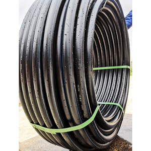 16mm-63mm Black HDPE Irrigation <strong>Pipe</strong> Roll SDR11 Polyethylene PE <strong>Pipe</strong> With <strong>Round</strong> Socket Welding Connection for Water Applications