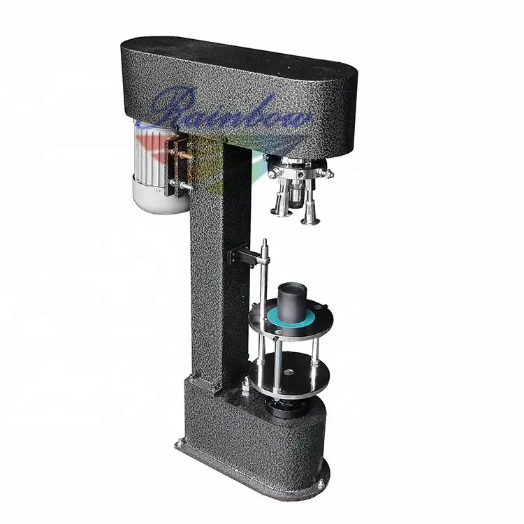 Máquina Vertical semiautomática de tapón de rosca para botella de vino