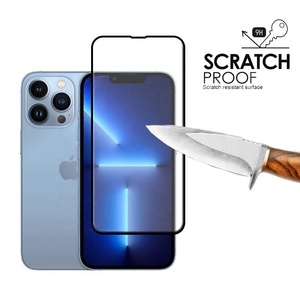 For <strong>Apple</strong> iPhone 14 Pro Max 9h Hardness Full Cover Skin Print Tempered Glass Screen Protector - Product Image 4