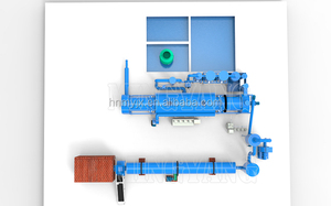 Orizzontale Rotante Senza Fumo Ad Alto Rendimento di Legno di Bambù del Carbone di legna Rotante Forno di Carbonizzazione Continuo Prezzo - Product Image 3