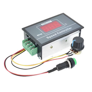 Sell Like Hot Cakes Digital PWM DC Motor Governor Interruptor de control de velocidad continuo, controlador de velocidad 30A - Product Image 3