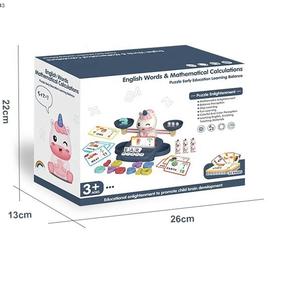 Mới đến giáo dục sớm đếm trò chơi quy mô đồ chơi mát mẻ phim hoạt hình động vật toán số phim hoạt hình cân bằng toán học đồ chơi - Product Image 6