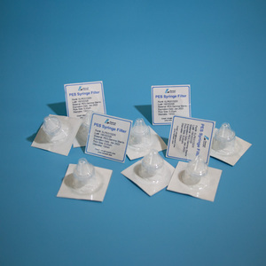 Phòng Thí Nghiệm 25Mm PES 0.45um Ống Tiêm Lọc Cho HPLC ICP / MS GC - Product Image 2