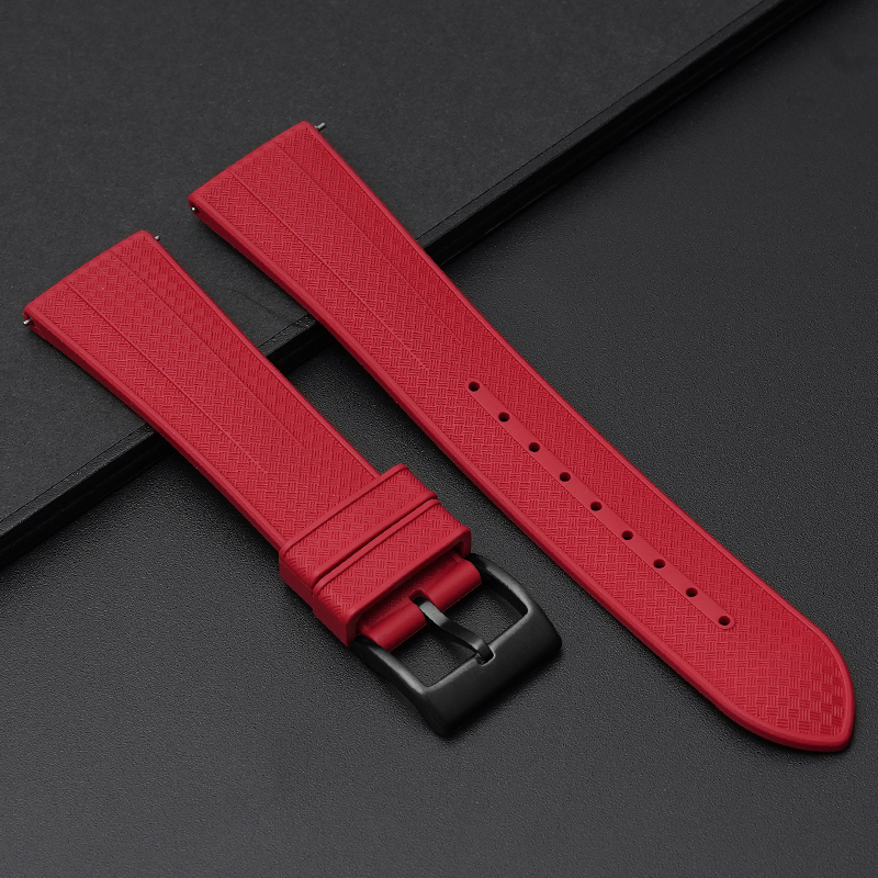 Rojo + negro hebilla