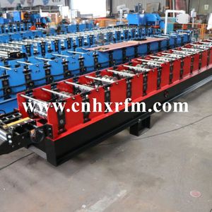 Thép công nghệ mới liên kết nhà kính kim loại mưa máng xối cuộn tạo thành máy - Product Image 3