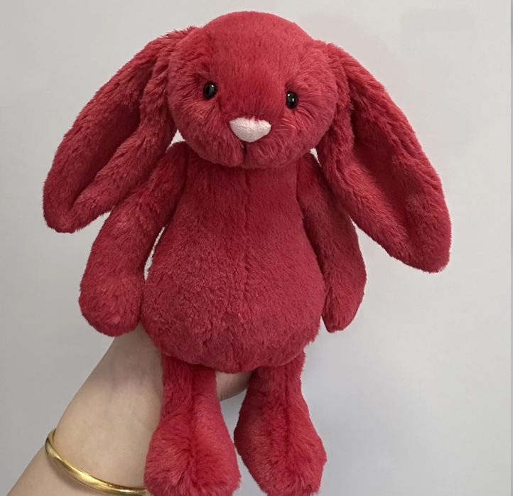 Lapin bonnie rouge canneberge 31cm