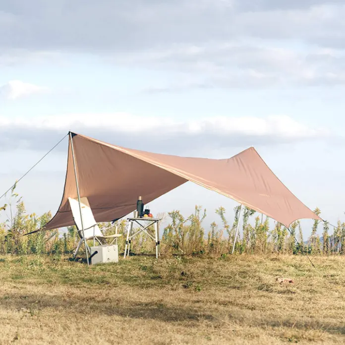 Açık lüks kamp gölgelik açık piknik Uv50 + koruma güneşlik balıkçılık barbekü barınak Tarp plaj çadırı