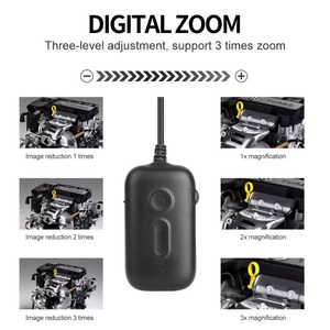 Neue 1080P kabellose Boreskop Schlange Kamera Y15 tragbare WLAN-Überprüfung Endoskopkamera mit 5,5 mm Objektiv 2m Hartschnur 4X Zoom