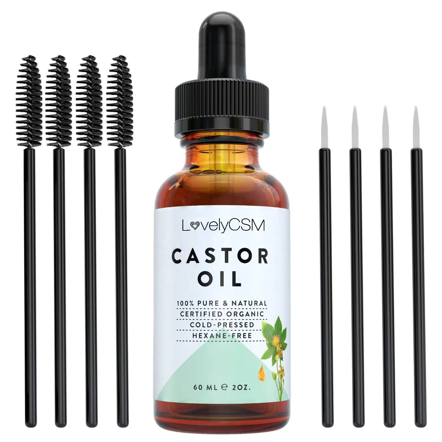 Wholesale anti hair loss care ginger oil men beard women fast hair growth oil eyebrow eyelashes hair regrowth serum castor oil
