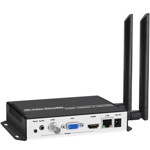 URay Wireless H.265 HDMI VGA CVBS Decodificador WIFI HD Video IP Stream Decodificador compatible con SRT - Product Image 3