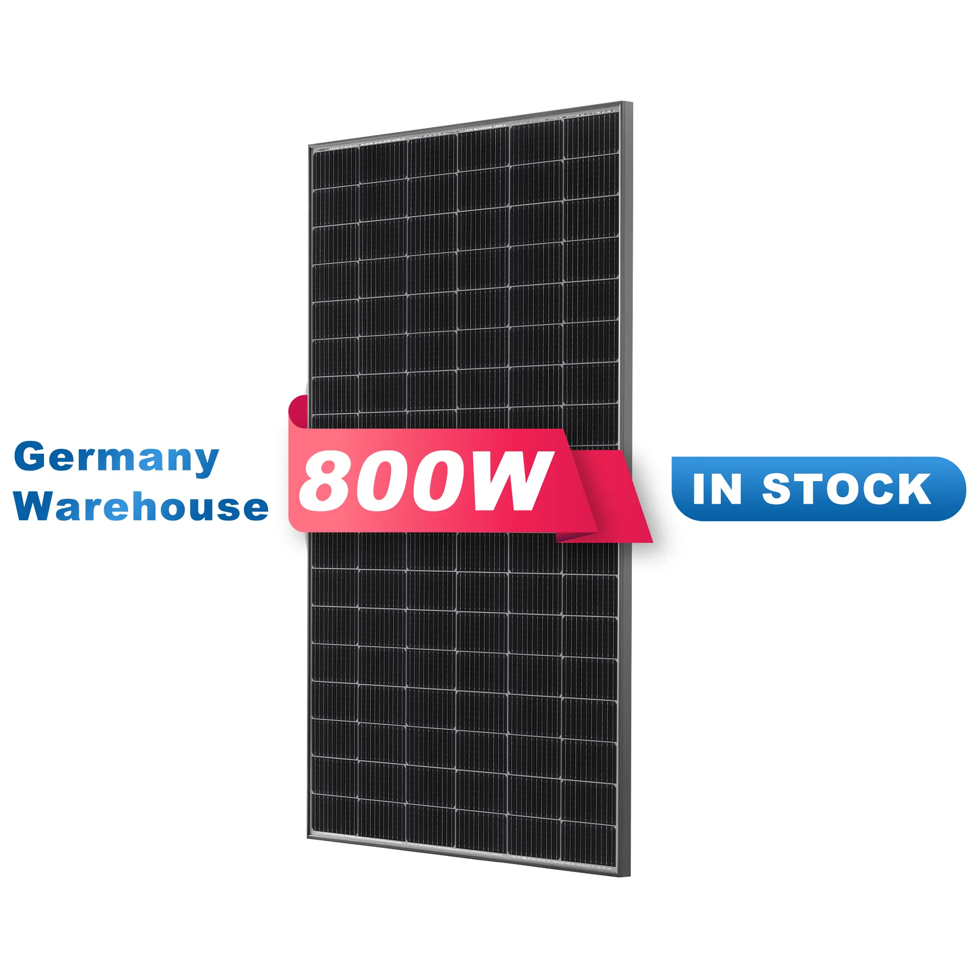 Placa solar bifacial mono, placa solar PV de 500 vatios 550 vatios 600 vatios precio 400 vatios