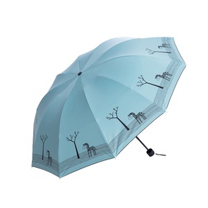 轻型紧凑型设计雨伞非常适合旅行轻便便携式遮阳伞防风防紫外线遮阳伞 - Product Image 1