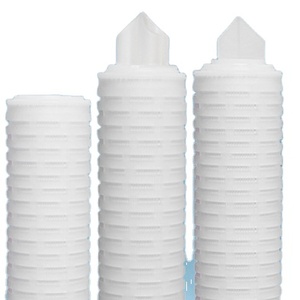Pleated Polyester Water <strong>Filter</strong> PP 20'' Pleated <strong>Filter</strong> Different Interfaces and Sizes Can Be Selected 40'' <strong>Filter</strong> Cartridge - Product Image 1