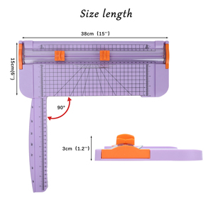A4 Hướng dẫn sử dụng chém chết cắt trượt giấy Trimmer máy để cắt giấy gói & Quà Tặng Dao Nâng cao năng suất - Product Image 2