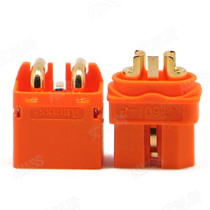 Sinyal Pin XT60IPW XT60I yatay dikdörtgen plaka fişi ile AMASS 2 2 + 1 bağlayıcı Rc parçaları için iki çekirdekli versiyonu - Product Image 1