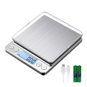 J&amp;R Mini Digital Scale 3000g/0.1g Precision <strong>LCD</strong> <strong>Display</strong> Electronic Digital Scale Kitchen Jewelry Weighing Balance Pocket Scale - Product Image 6