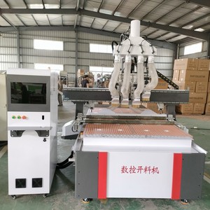 新设计重型四主轴数控木工雕刻机路由器快速变速工具四工艺ATC数控路由器 - Product Image 5