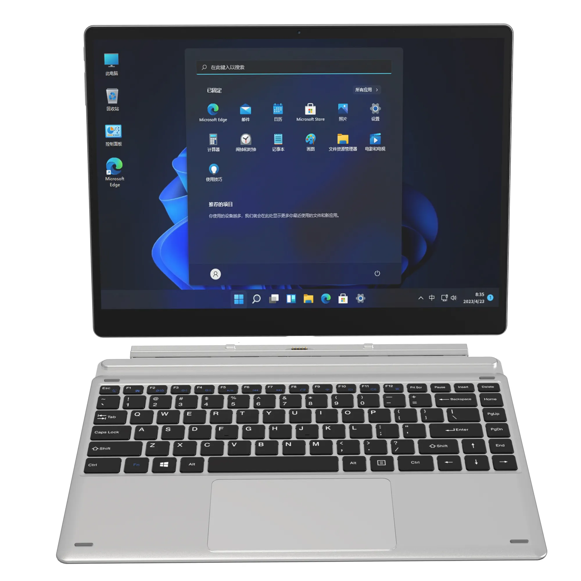 핫 세일 14.1 인치 승리 10 새로운 노트북 2.9Ghz LPDDR4 4 GB/8GB/16GB RAM 128GB/256GB/512GB/1 TB SSD 및 HD 화면 노트북