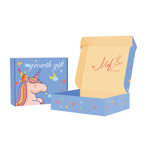 Light Purple Branded Lilac Cardboard Box Colored Shipping Box Paper Boxes 7x5x2 <strong>Cusumes</strong> Near Me for Fragile