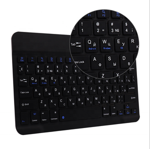 Can Make Spanish Russian <strong>Keyboard</strong> <strong>bluetooth</strong> Slim Mini Wireless <strong>Keyboard</strong> for Mobile Phones, Can Be <strong>with</strong> Mouse Together - Product Image 3