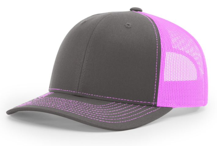 Grey Fluroscent pink