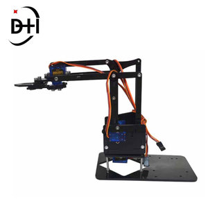 Günstigster 4 DOF Acryl Roboterarm für Arduino Robotic Gripper Claw mit SG90 Servos für Raspberry Pi DIY Project STEM Toy