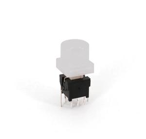 TS6-A serie tonda Top 10mm con LED 6 + 2 Pin DPDT Mini interruttore a pulsante nuovo - Product Image 1