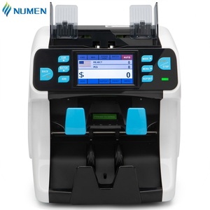 Portable Bill Counter 1+1 Pocket Mix Value Counter <strong>Note</strong> <strong>Counting</strong> <strong>Machine</strong> SH-208C - Product Image 1