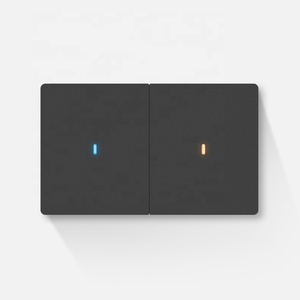 Tuya Smart Life ZigBee 1 2 <span class=keywords><strong>3</strong></span>-Wege-Hellgrauer Smart-Drucksc halter US 1 APP-Fernbedienung Benutzer definierte Steuerung