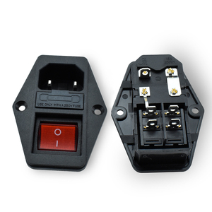 AC-14 Type Extension <strong>Socket</strong> 2 Pin AC <strong>Socket</strong> <strong>with</strong> Switch Rated Current 10A - Product Image 3