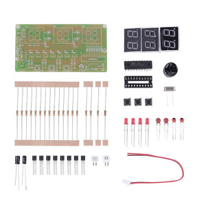 6 Bit AT89C2051 Digital Clock Electronic Soldering Practice Project DIY Assemble <strong>Kit</strong> - Product Image 6