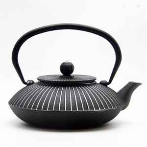 Enamel Antique Cast Iron Tea Ware Kettle Cup Leaf Design <strong>Japanese</strong> <strong>Teapot</strong> with Stainless Steel Infuser Capacity 800ML - Product Image 4