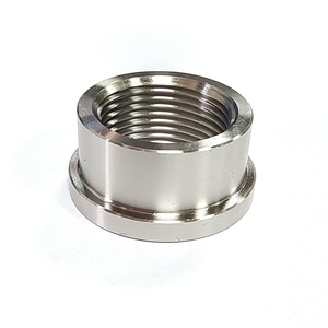Tapón de soldadura escalonado roscado hembra de acero inoxidable M22 X 1,5 304, montaje métrico Boss para Sensor de oxígeno O2 automático - Product Image 1
